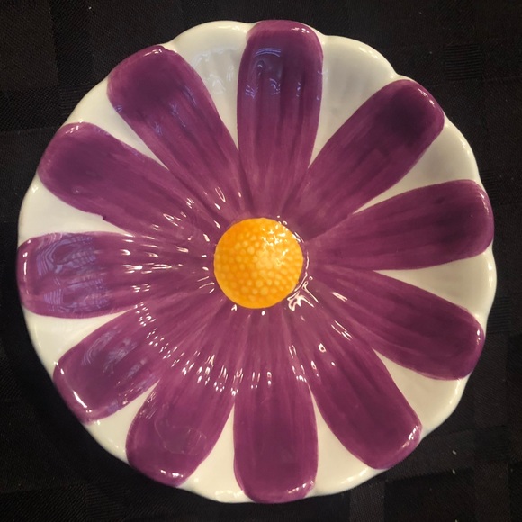 6 Hallmark Mini Floral Plates - Picture 3 of 6